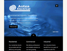 Tablet Screenshot of aoteaelectrical.com